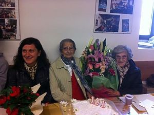 Foto compleanno Rina Casini