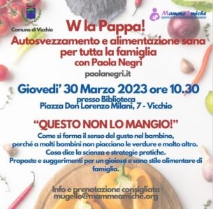 Due iniziative dell'associazione MammeAmiche a Vicchio e Scarperia e San Piero