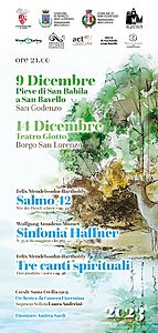 Due concerti della Corale S. Cecilia il 9 e 14 dicembre